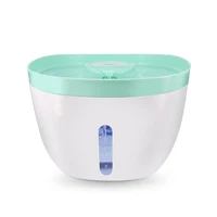 

Pet Water Fountain Automatic Pet Drinkwell Water Dispenser with LED Light/Silent Pump cat water fountain filter