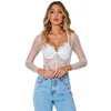 Decadent Lace Bodysuit Lingerie Transparent Women Bodysuit Sexy