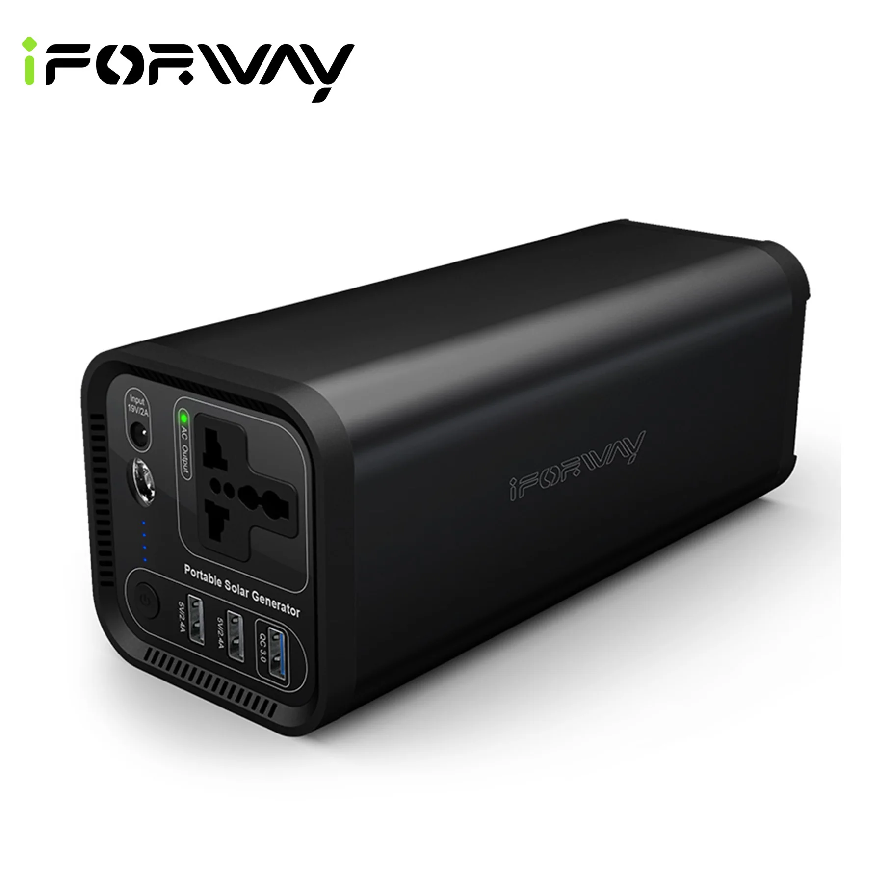 

Portable Power Pack Rated Power 120W Capacity 148 Wh Portable Solar Power Bank Generator Battery Charger
