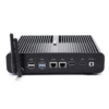 Stock Win10 i7 7660U 4K Gaming Fanless Mini Computer Pc Linux Ubuntu With SD DP 4G DDR4 500G HDD