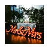 "gilded marquee letter and led bulbs light up sign for cafe or house decoration"