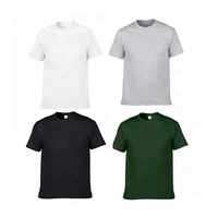 

100% Cotton 150gsm 180gsm 210gsm men women unisex oem logo blank plain short sleeve custom t shirt