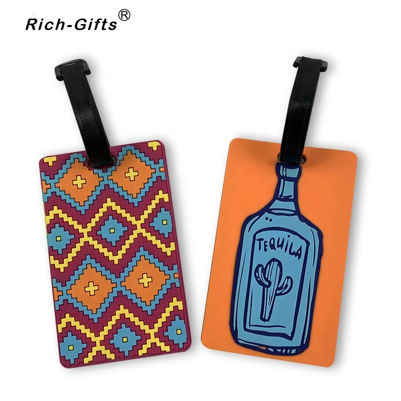 
Custom PVC Luggage Tag 