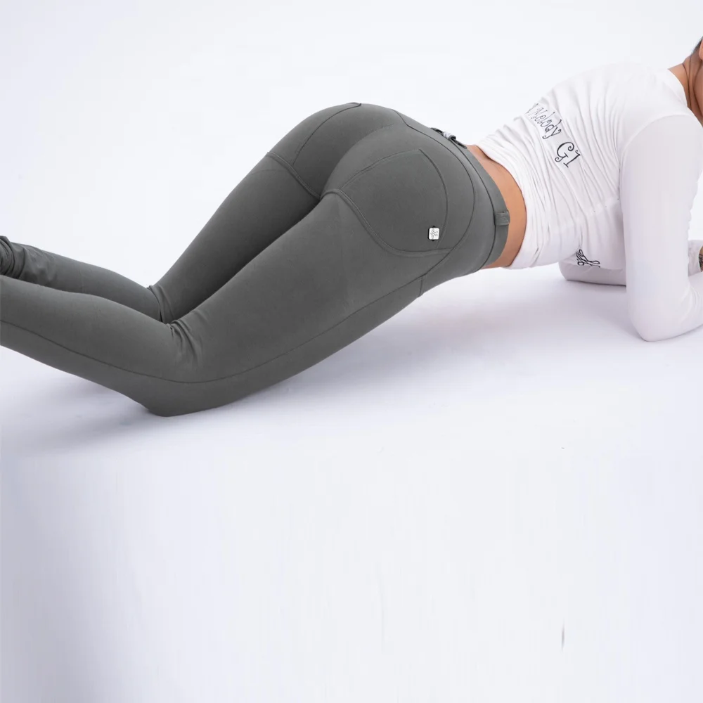 

LWOK 4 ways stretchable cotton women clothing win win super soft push up butt lift legging custom leggings for women