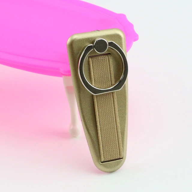 

New style mobile phone ring holder with back strap