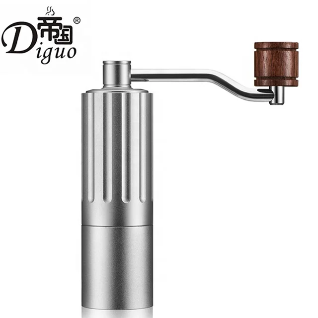 

Diguo 25 - 28g Big Capacity Silver Color Stainless Steel Manual Coffee Mill
