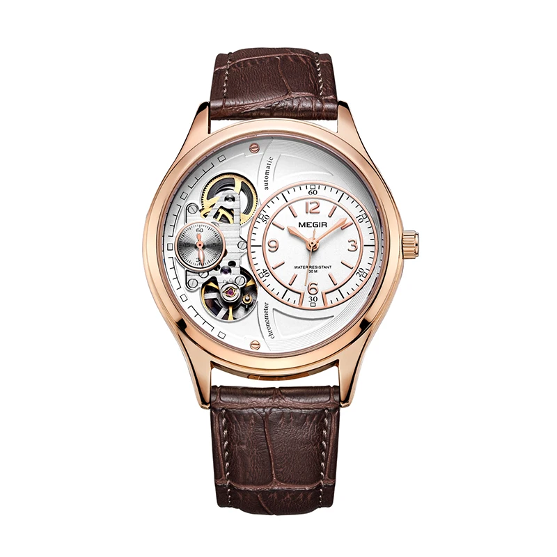 

Wholesale Timepieces Factory Trendy Mens Mechanical Movement Watches Skeleton Luxury Low MOQ