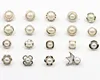 Wholesale blouses button children long sleeve round chiffon shirt cardigan pearl shirt collar button