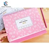 Borun custom advent innovative cute design calendar spiral-bound promotional calendar