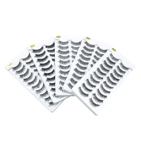 

OEM&ODM Magnetic Fake Mink Lashes 10 Pairs False Eyelashes