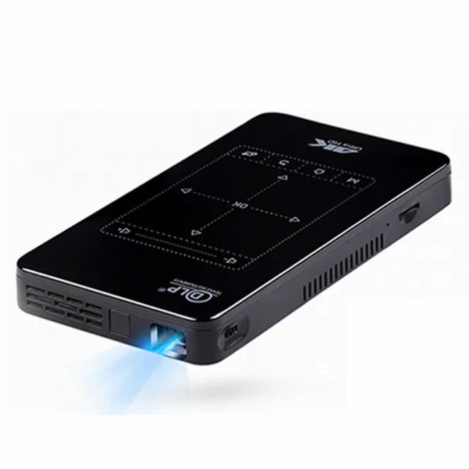 

home cinema full led hd cube mini projector, Black
