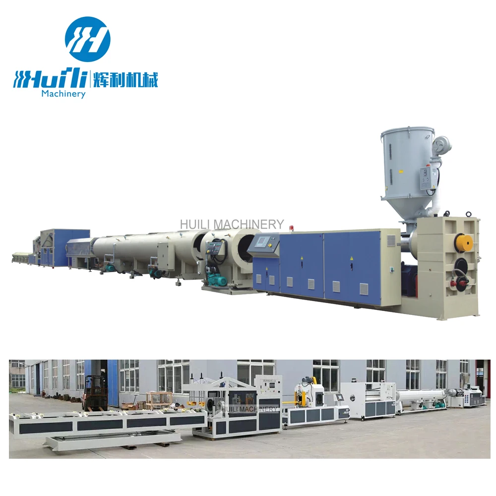 
PPR PP HDPE PE plastic pipe extrusion machine/making machine/production line 