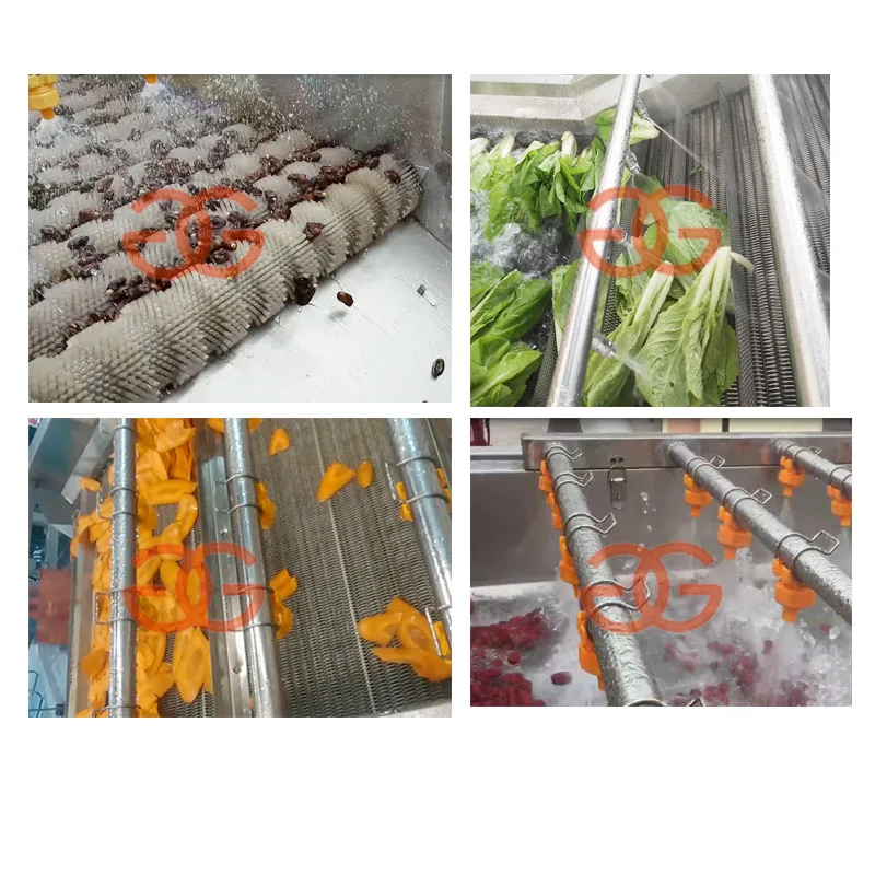 
Automatic Air Bubble Vegetables Washing Machine Vegetable And Fruit Cleaner For Sale 