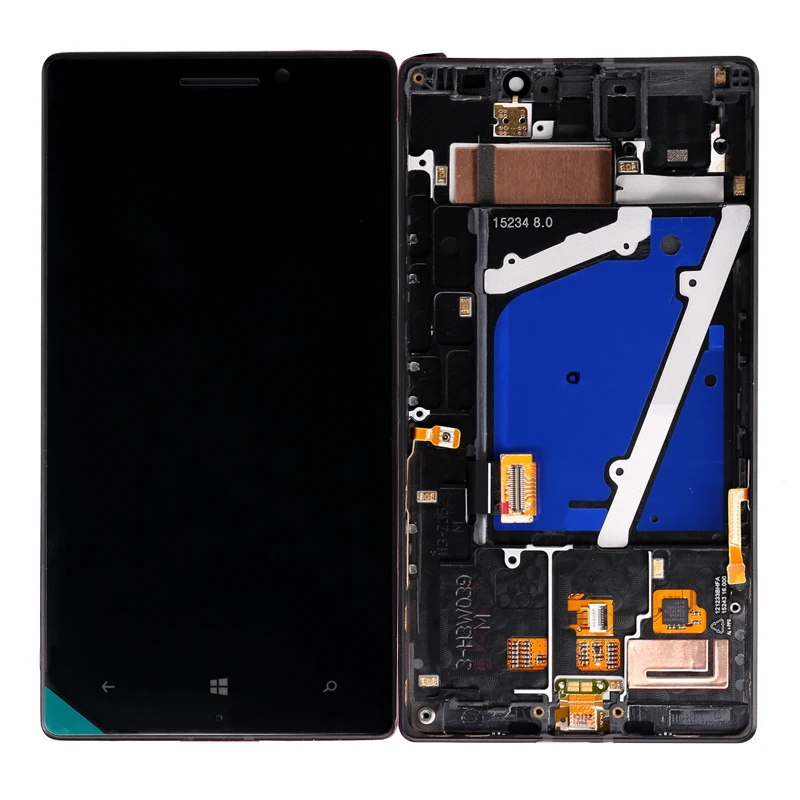 

Replacement Lcd for Nokia Lumia 930 RM-1045 LCD Screen Display Touch Screen Digitizer with Frame Assembly, Black white