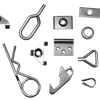 OEM Sheet Metal Fabrication Metal 90 Degree Plastic Angle Bracket