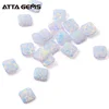 Top Quality 17B Reddish Cushion Cut 6x6mm Lab Created Opal Price Per Gram