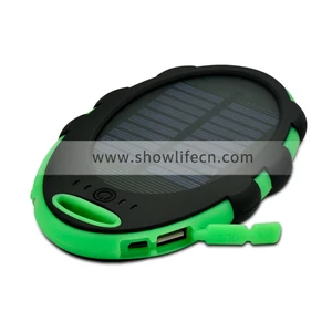 4000mAh Solar Power Bank Portable Charging