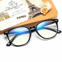 

Wholesale Retro Men Women Round Transparent Eyeglasses Frame Blue Light Blocking Computer Glasses Anti Blue Light Glasses