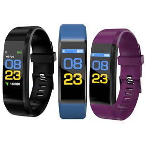 115 Plus Smart Wristband Fitness Tracker Heart Rate Monitor