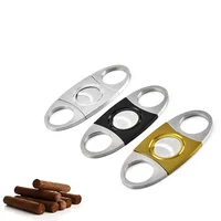 

Hot Selling in spot stainless steel cigar scissors cigar cutter cigar smoking manual cigarette lighter