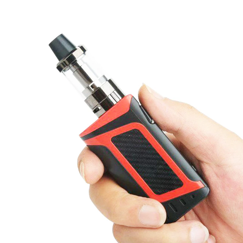 

80w mod 18650 battery mods vape e-cigarette smoke electronic, Black;white;yellow;red