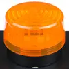 Orange LED Strobe Light in security alarm system with flashing