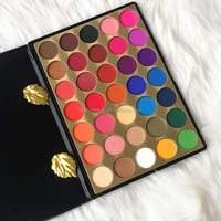 

New coming Custom private label high pigment 35SP color eyeshadow palette low moq custom logo eyeshadow palette