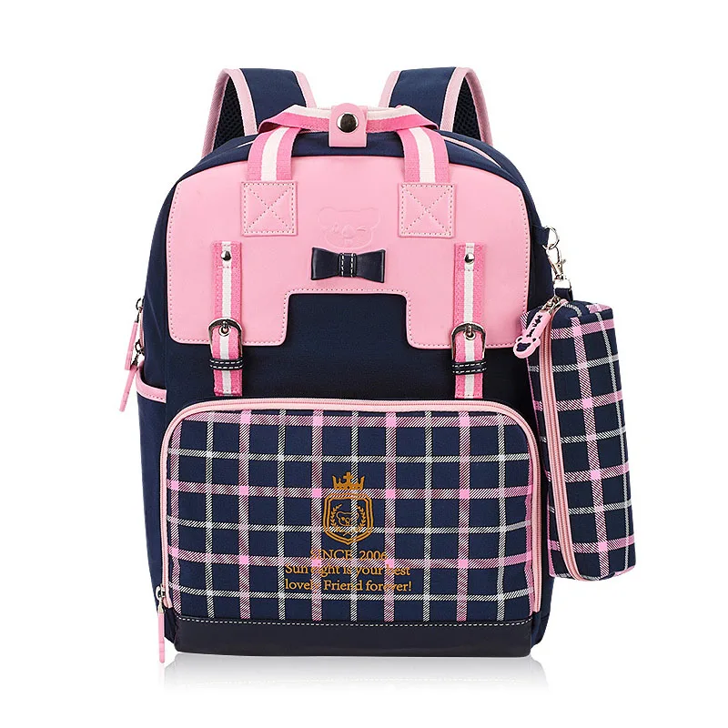 

mochilas escolares princess girls bag schoolbag children backpack with pencil case school supply set