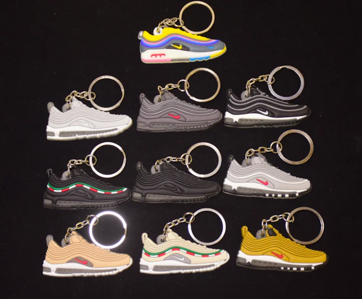 

black board air force shoes key ring