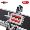 2019 Newest Design Meenjet high speed industrial automatic batch coding system Mx1 metal plate label printing machine