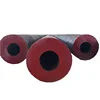 ASTM A106 Gr.B SAE1020 red painted grove ends fire protection seamless steel pipe