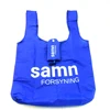 Nylon Foldable Shopping Bag ECO Total 190T Polyester Custom Logo Storage Foldable Shopping Bag Reusable