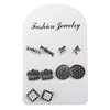Retro Tiny Stud Earrings 5 Set Helix Stud Earring Mother Day Gift