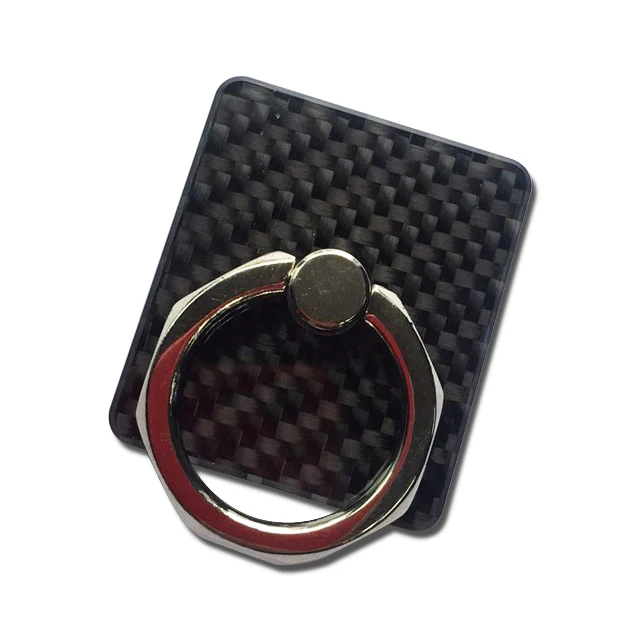 

New style Real carbon fiber mobile phone ring holder