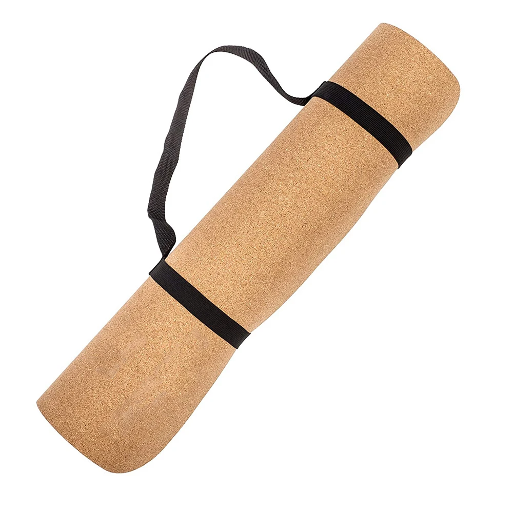 

Bilink Factory Price Private Label 100% natural rubberand cork yoga mat, Wood color or customized