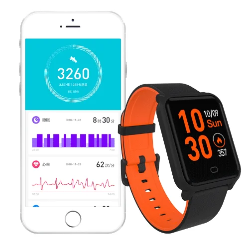 

2019 Free sdk and api custom logo printed colorful touch screen heart rate monitor smart watch fitness track bracelet, Black/blue/pink etc