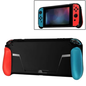 High quality wholesale TPU Shell Handle Grip with Game Card Slot Anti-Shock Cover Silicone Case for Nintendo Switch