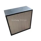 層流高風量フードヒュームフード実験室 AHU HVAC システム H13 H14 ミニプリーツ Hepa フィルター Cleanrooms