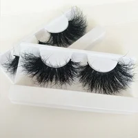 

New Big Dramatic Wispy 25mm Eyelashes 100% Real Big Extra Dramatic 25mm Long Eyelash