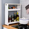 kitchen organization rack Slide Out Storage Tower cart