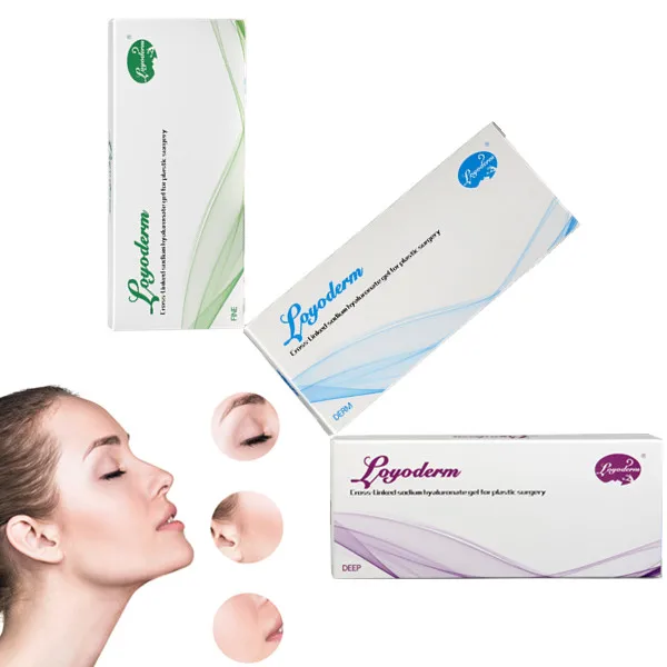 

face use hyaluronic acid ha facial dermal filler 10 ml with factory price, Transparent