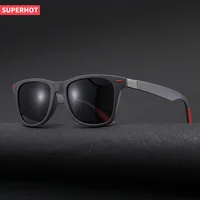 

17932 Superhot Eyewear 2019 Classic Men Driving Shades TR90 Frame TAC 1.1 Lenses Polarized Sunglasses