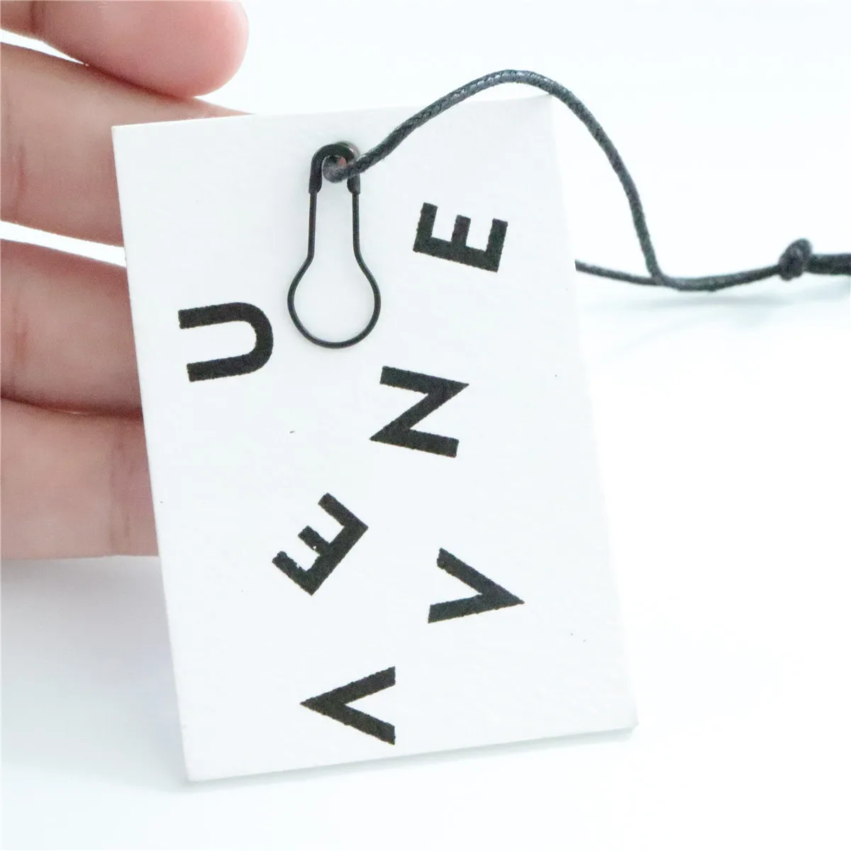 Recycled custom brand logo price tag shoes t shirt paper name hang tag, printing clothing garment luggage swing tag