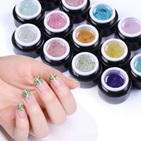 

BORN PRETTY 5ml Flower Fairy UV Gel Colorful Pink Green Semitransparent Soak Off Nail Gel