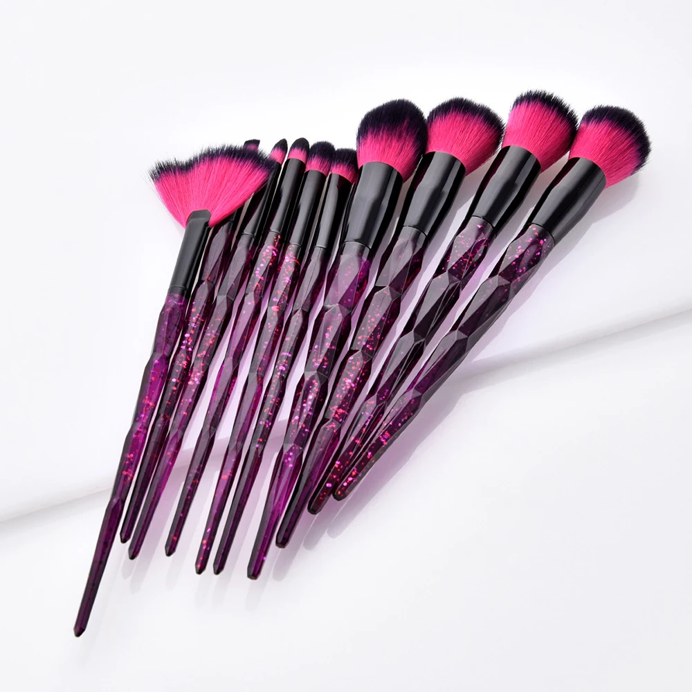 

Private Label10 Piece Makeup Brush Set Vagen Brushes Makeup Professional