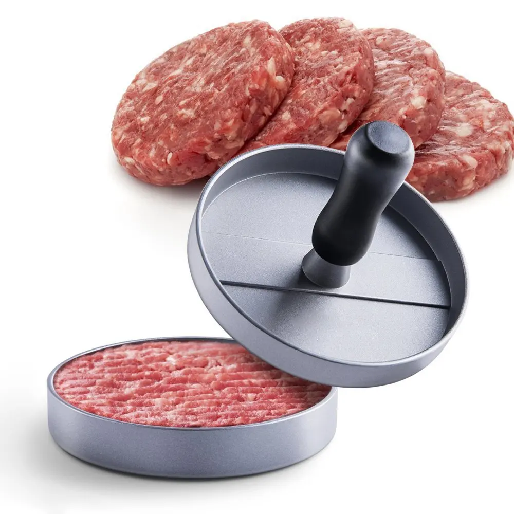 

Non-Stick Aluminum Burger Press Hamburger Press Patty Maker