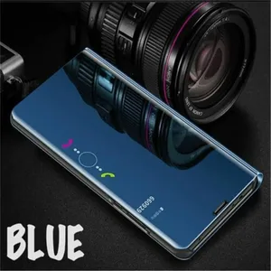 Clear View Mirror Wallet Flip Case Huawei Phones