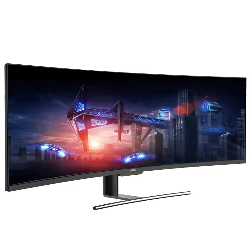 
Hot Selling 49 Inch LCD LED 4K 144HZ Curved Screen Computer Gaming Monitor 