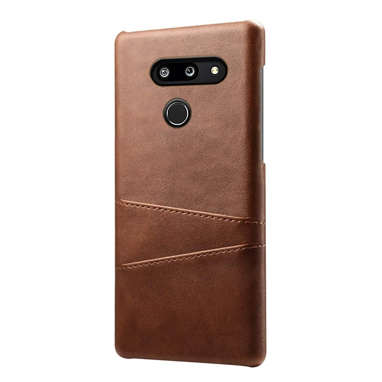 

Hot Products Pu Leather Case With Credit Card Holder For Lg G8 Thinq Case, Black,brown,blue,red,coffee