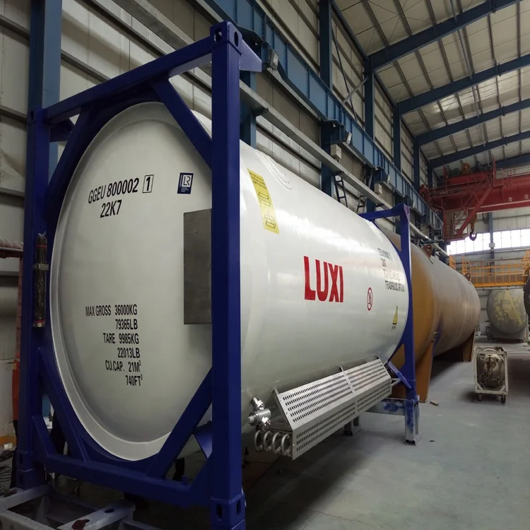 
ICC T75 22K7 High vacuum multi layer insulation for 20ft lng tank container 